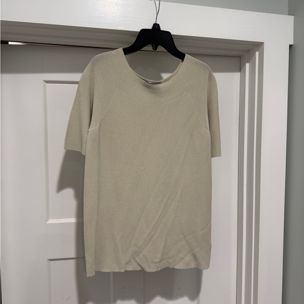 Escorpion Beige Knit Top